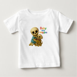 👶🐾 The Boneheads™ — Baby und Waggles T-shirt