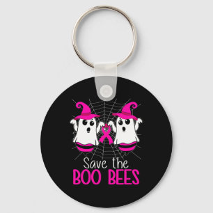 The Boo Bees Breast Cancer Awareness Halloween Schlüsselanhänger