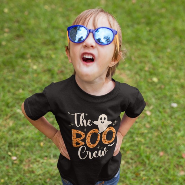 The Boo Crew, Fun Halloween Kids T-Shirt (Von Creator hochgeladen)