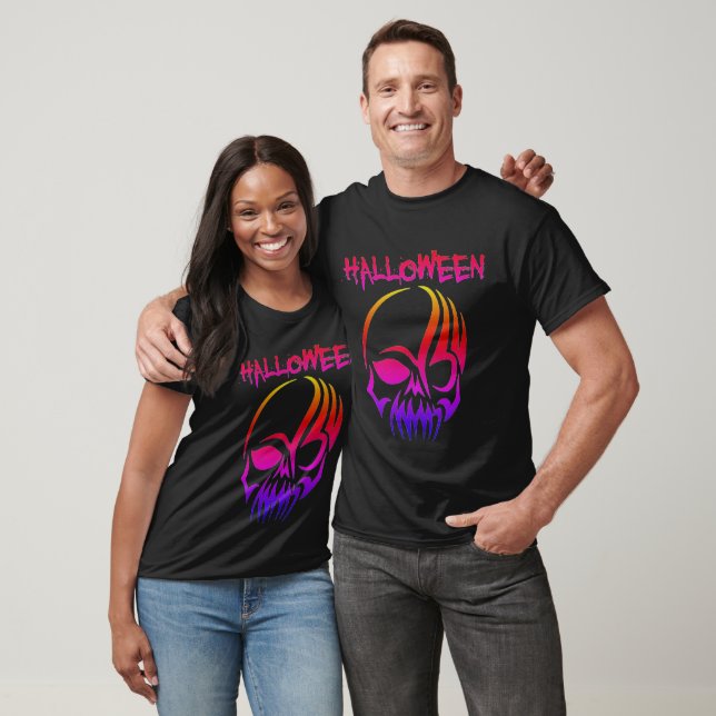The Boo Crew Orange Halloween Family Matching spoo T-Shirt (Unisex)