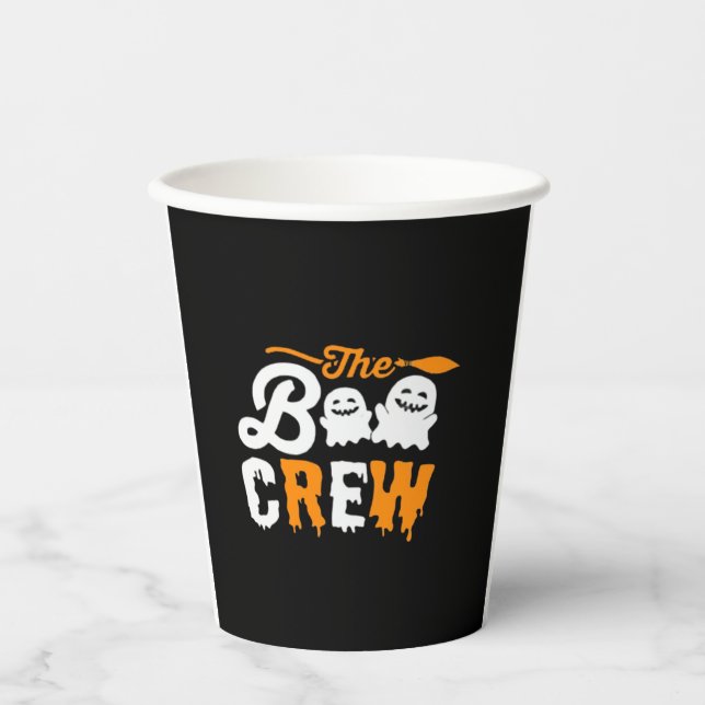 The Boo Crew Oversized T-Shirt Pappbecher (Vorderseite)