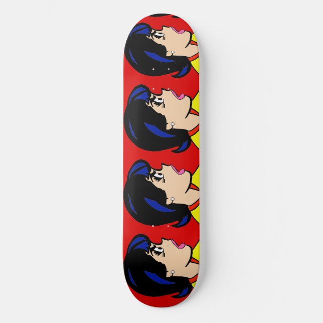 The Boss Comic Strip Skateboard (Vorderseite)