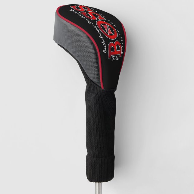 The Boss Trinidad & Tobago Golf Headcover (angewinkelt)