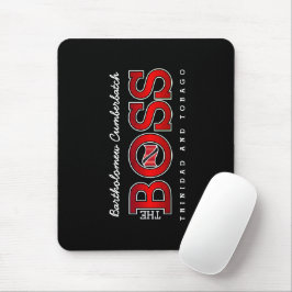The Boss Trinidad & Tobago Mousepad
