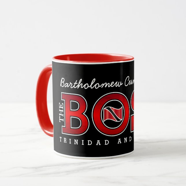 The Boss Trinidad & Tobago Tasse (Vorderseite Links)