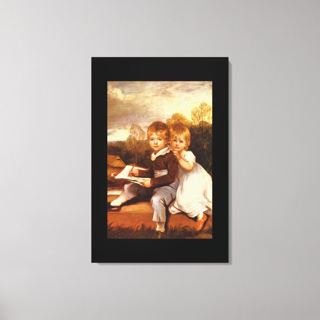 The Bowden Children',_Portraits Leinwanddruck (Vorderseite)