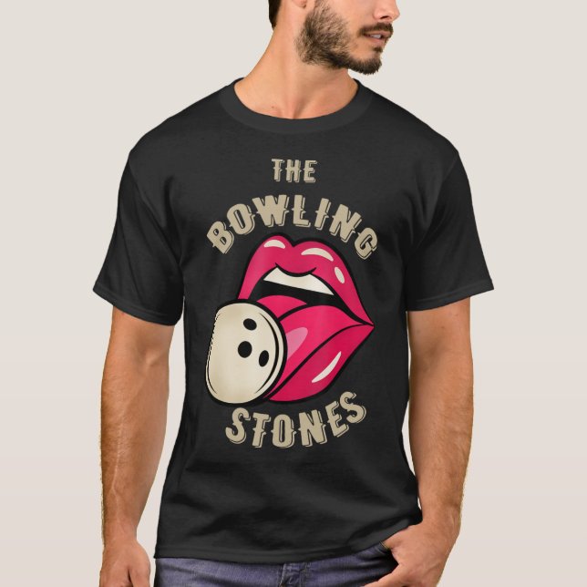 The Bowling Stone Bowling  T-Shirt (Vorderseite)