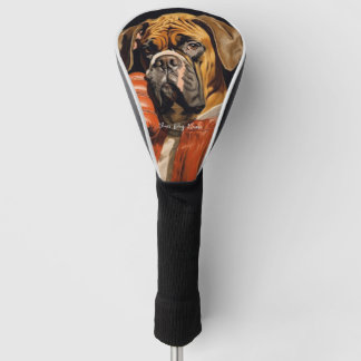 The Boxer Dog 002 - Odessa Leyendecker Golf Headcover