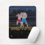 The Boxers Painting by Alfred Fox Mousepad<br><div class="desc">The Boxers Painting by Alfred Fox.</div>