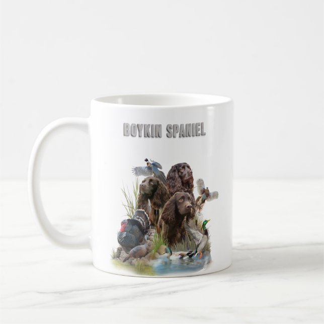 The Boykin Spaniel Kaffeetasse (Links)