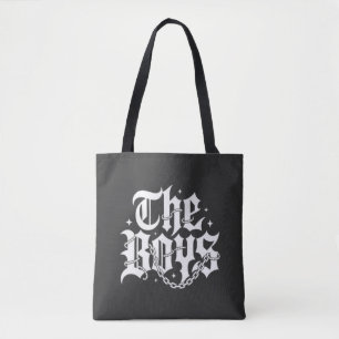 The Boys Gothic-Typografie-Ketten-Straßenmode Tasche