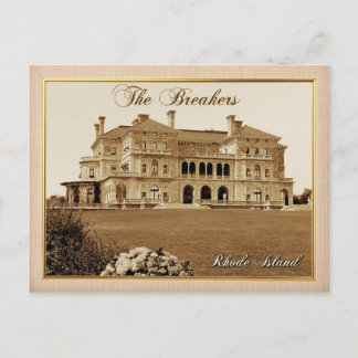 The Breakers Mansion in Newport, Rhode Island Postkarte