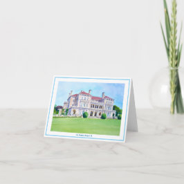 The Breakfast Newport RI Blank Note Card Karte