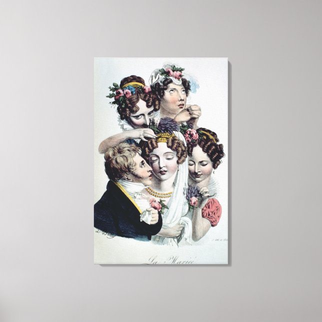 The Bride, c.1820 (litho) Leinwanddruck (Vorderseite)