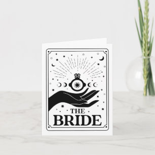 The Bride Future Mrs. Tarot Gothic Brautparty Bac Karte