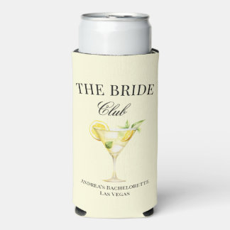 The Bride Lemon Cocktail Luxury Social Club Selters Dosenkühler