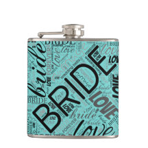 The Bride Word Cloud Black ID253