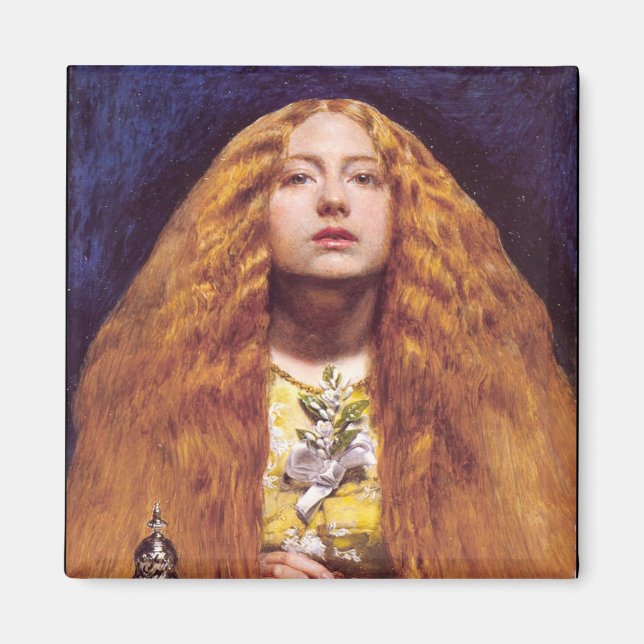 The Bridesmaid, c.1851, von John Everett Millais Magnet (Vorne)