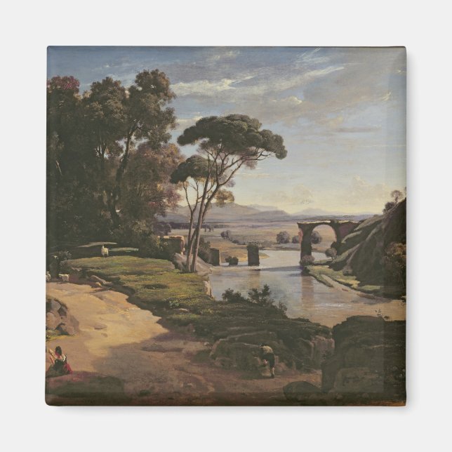 The Bridge at Narni, c.1826-27 Magnet (Vorne)