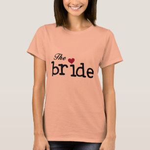 The Bridge Black mit Red Heart T-Shirt