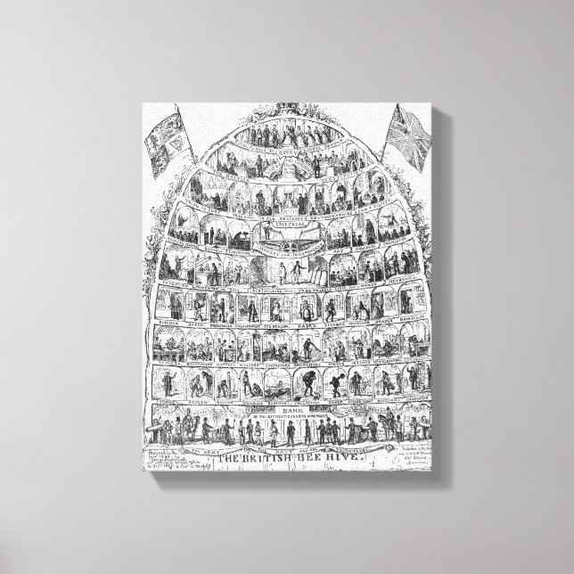 The British Biene, 1867 Leinwanddruck (Vorderseite)