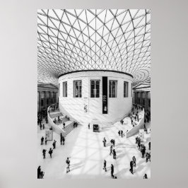THE BRITISH MUSEUM, LONDON, UK POSTER