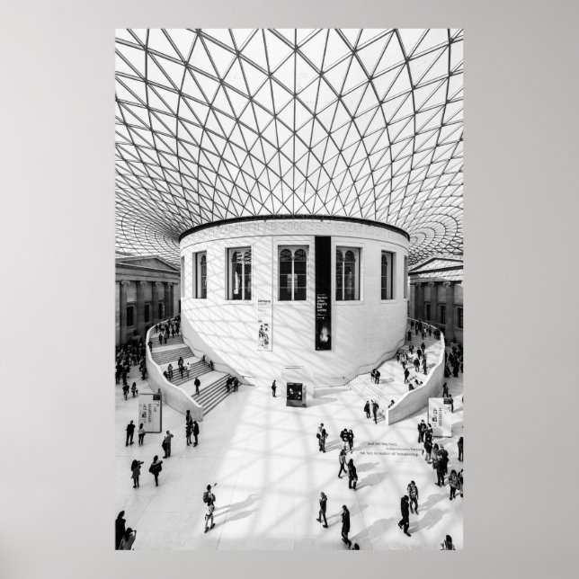 THE BRITISH MUSEUM, LONDON, UK POSTER (Vorne)