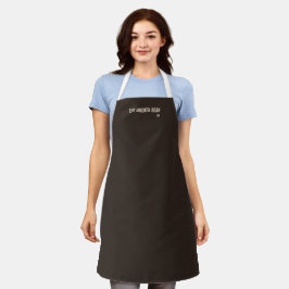 The Broken Bean Apron Schürze