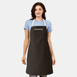 The Broken Bean Apron Schürze