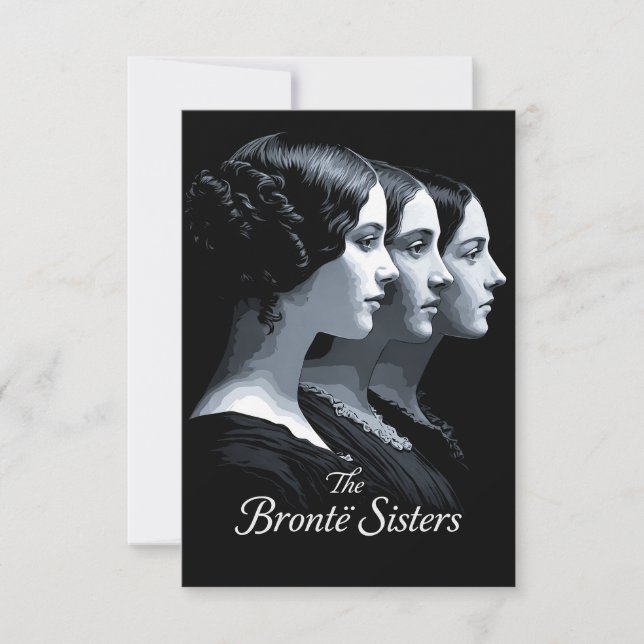 The Brontë Sisters Dankeskarte (Vorderseite)
