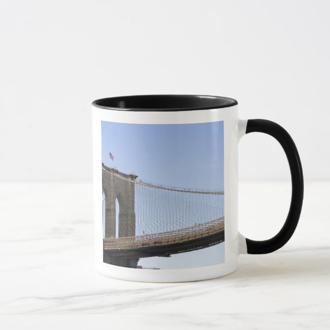 The Brooklyn Bridge in New York City, New York 2 Tasse (Rechts)