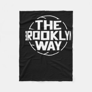 The Brooklyn Way Net Basketball Fleecedecke