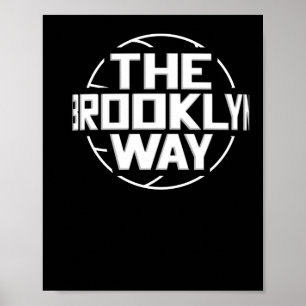 The Brooklyn Way Net Basketball Poster