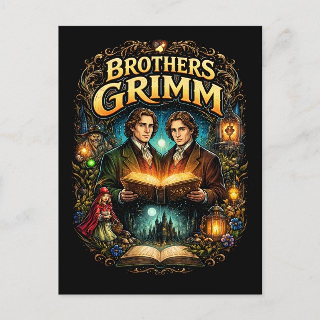 The Brothers Grimm Postkarte (Vorderseite)