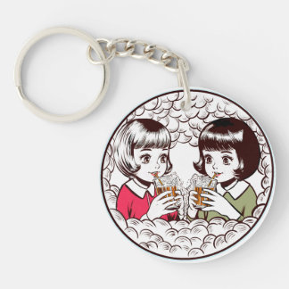 the Bubbling Sistersアクリルキーホルダー