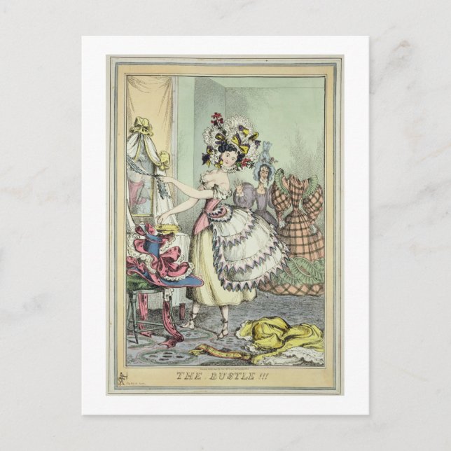 The Bustle, published by Thomas McLean, London (co Postkarte (Vorderseite)