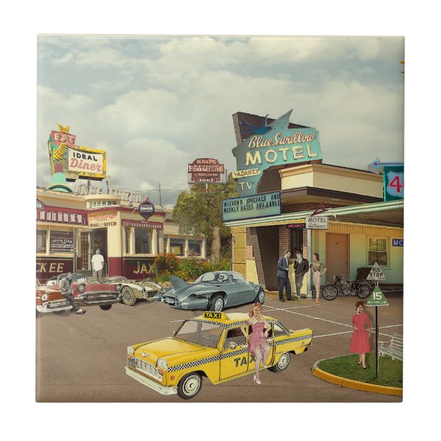 The Cab Driver Fliese (Vorderseite)
