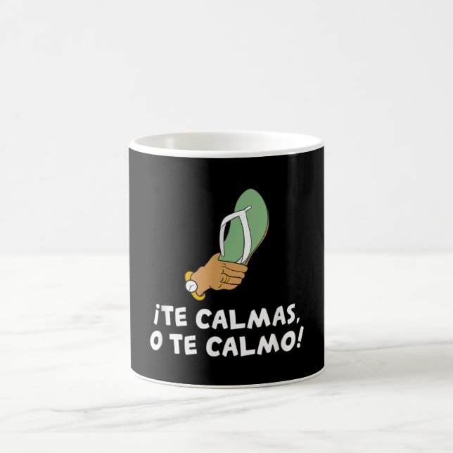 The Calmas O Te Calmo Hispanic Spanisch Kaffeetasse (Mittel)