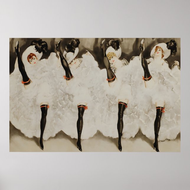 The Can" - Louis Icarts Art-Déco-Stil Poster (Vorne)