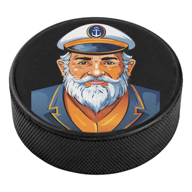 The captain of the ship eishockey puck (3/4)