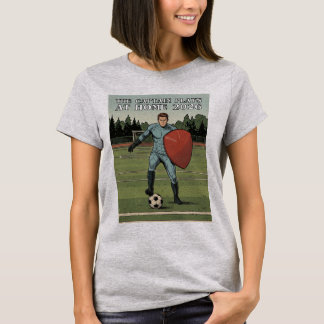 The Captain Plays at Home 2026 — Retro Comic T-Shirt