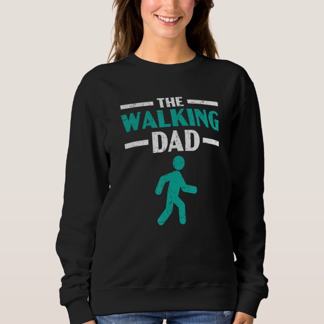 The Cardio Exercise Walking Dad Fathers Day Sweatshirt (Vorderseite)