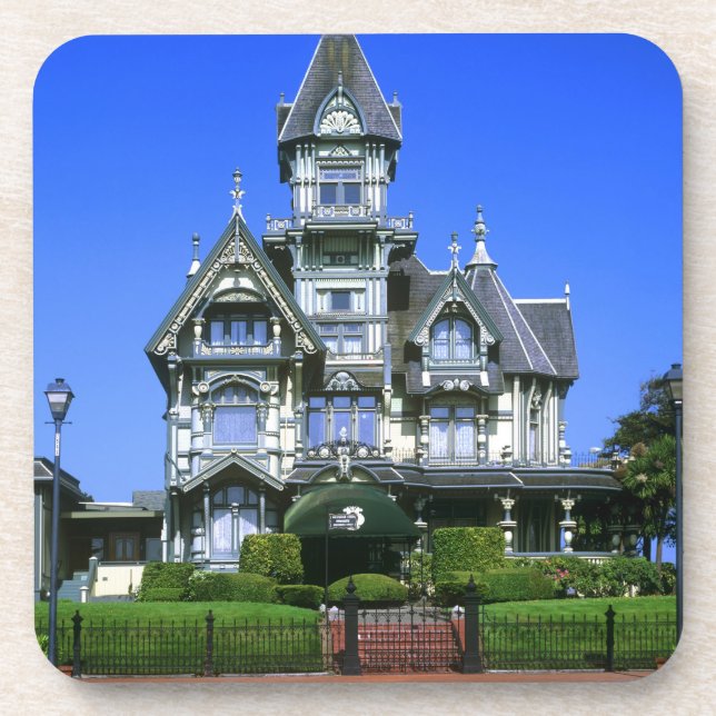 The Carson Mansion in Eureka, California Untersetzer (Vorderseite)