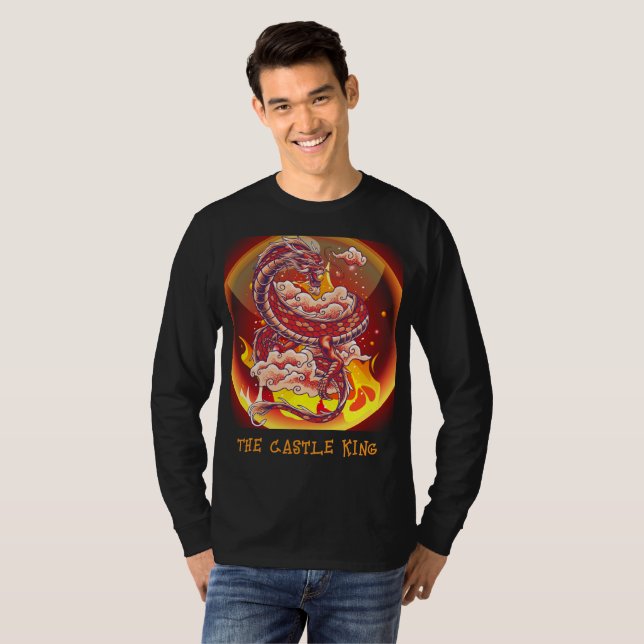 The Castle King Fierce Dragon T - Shirt (Vorne ganz)