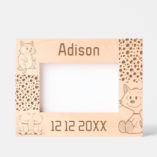 The cat and mouse in happy memories. geätzte rahmen (Vorderseite)