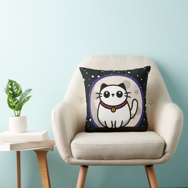 The Cat and The Moon 2025 Kissen (Stuhl )
