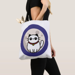 The Cat on The Moon Bag Tasche
