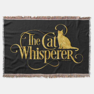 The Cat Whisperer Decke