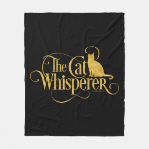 The Cat Whisperer Fleecedecke