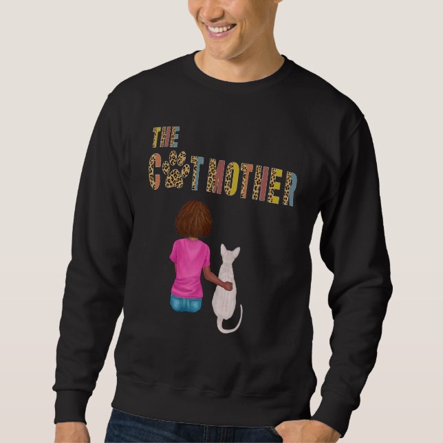 The Catmother Sphynx Cat  Kitten Mother Cat Mom 1 Sweatshirt (Vorderseite)